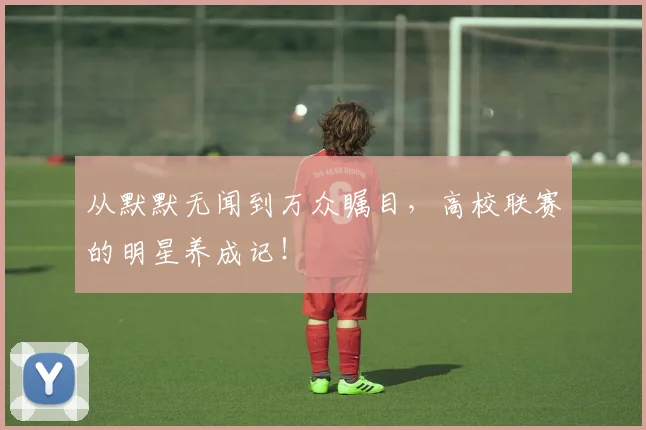 从默默无闻到万众瞩目,高校联赛的明星养成记!
